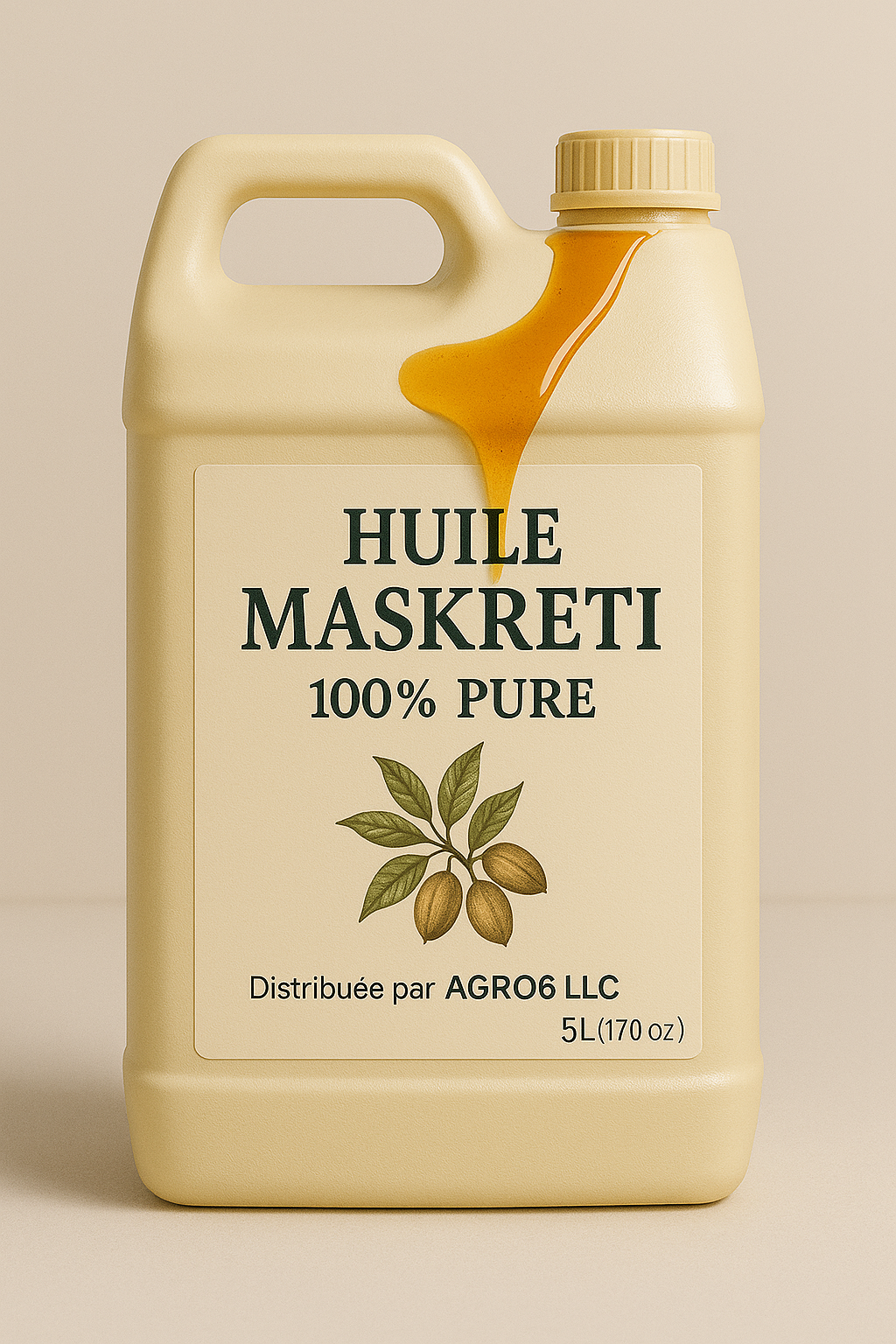 Huile Maskreti 100 % naturelle"