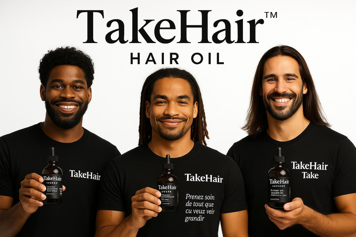 TakeHair – Huile capillaire naturelle