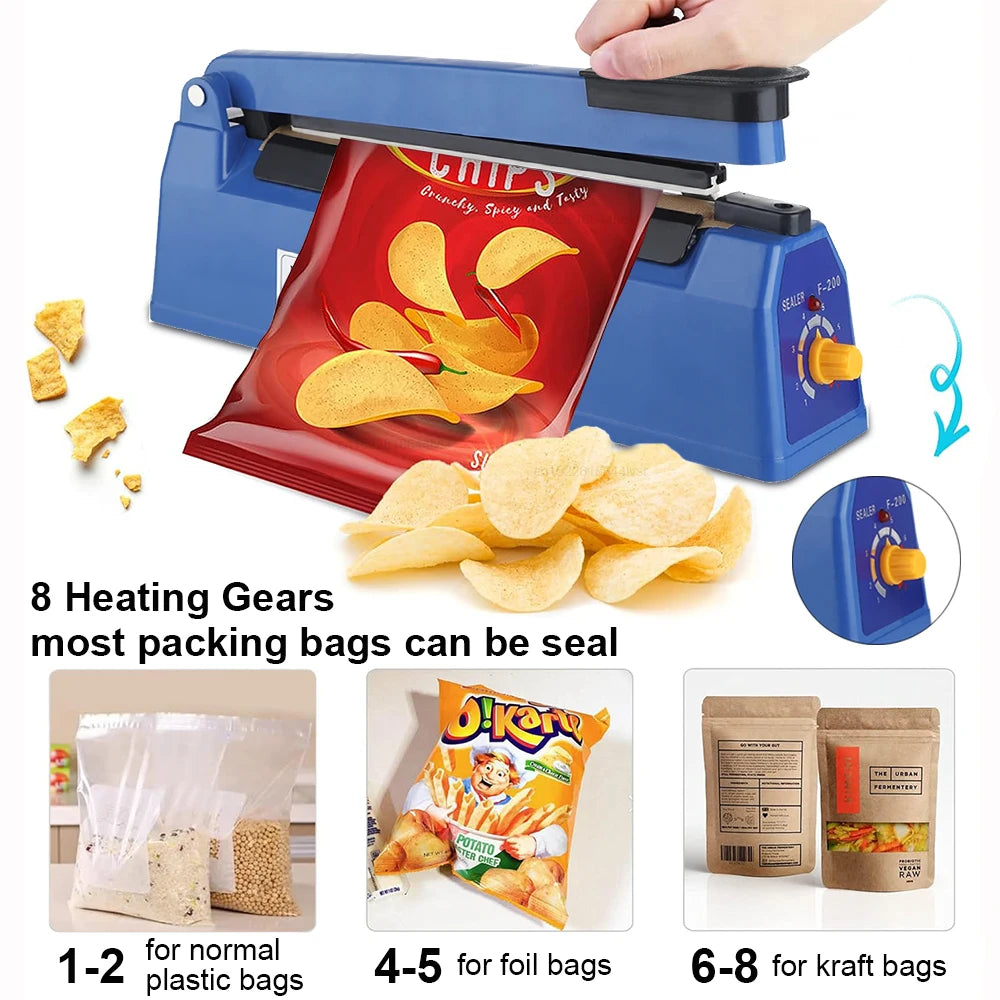 Sealing Machine Electric Food Plastic