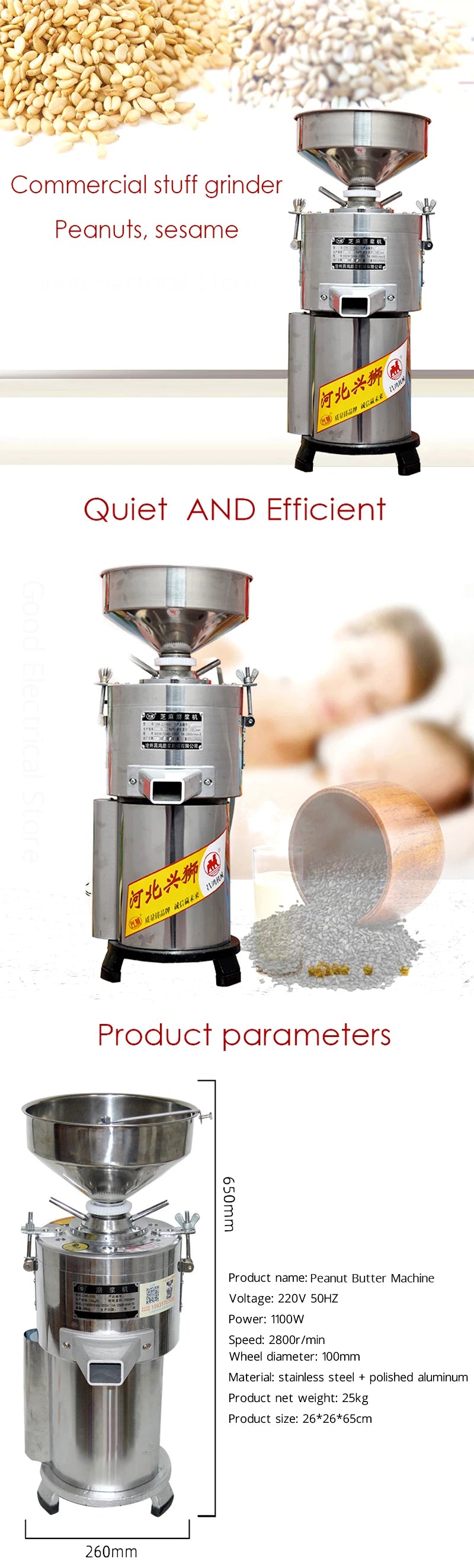 Machine Grinder Peanut