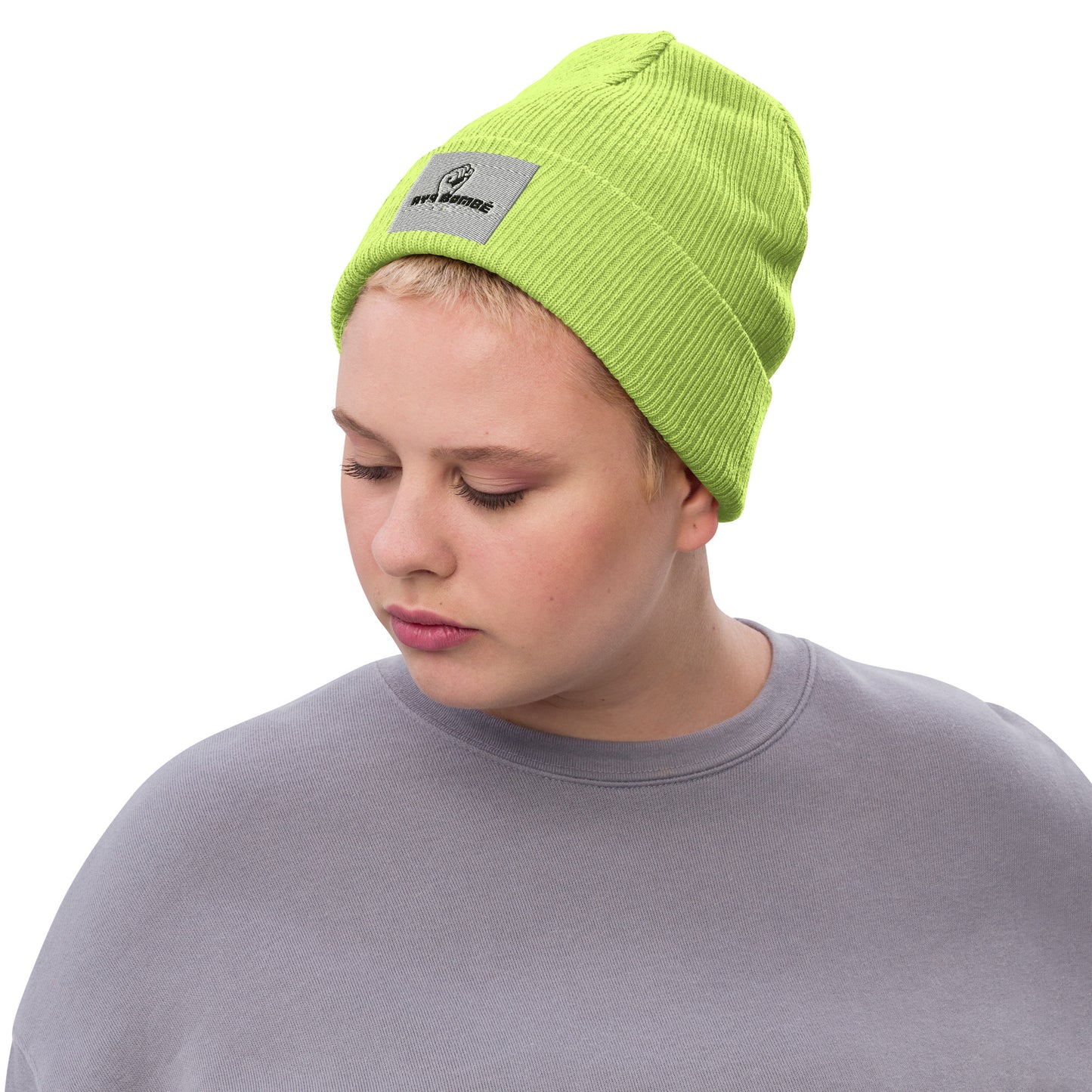 AYABOMBE Ribbed knit beanie