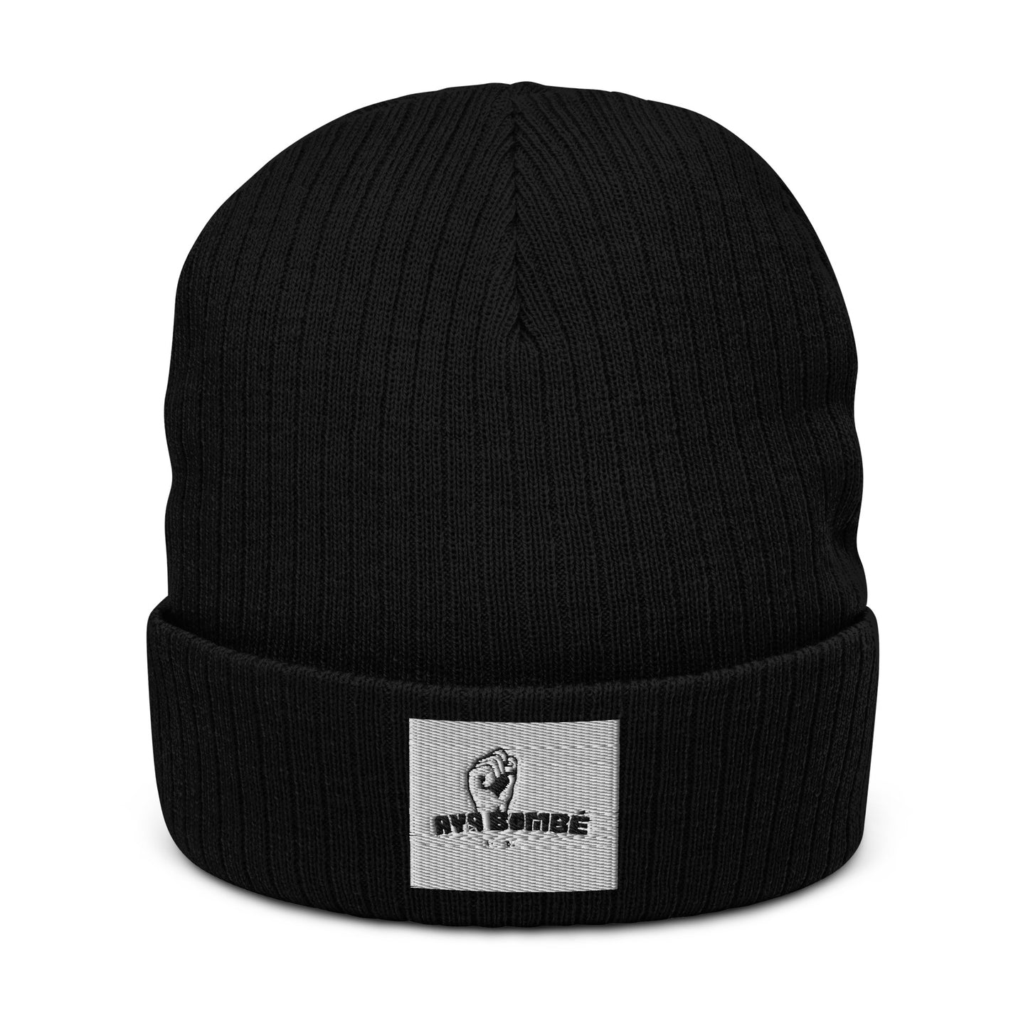 AYABOMBE Ribbed knit beanie