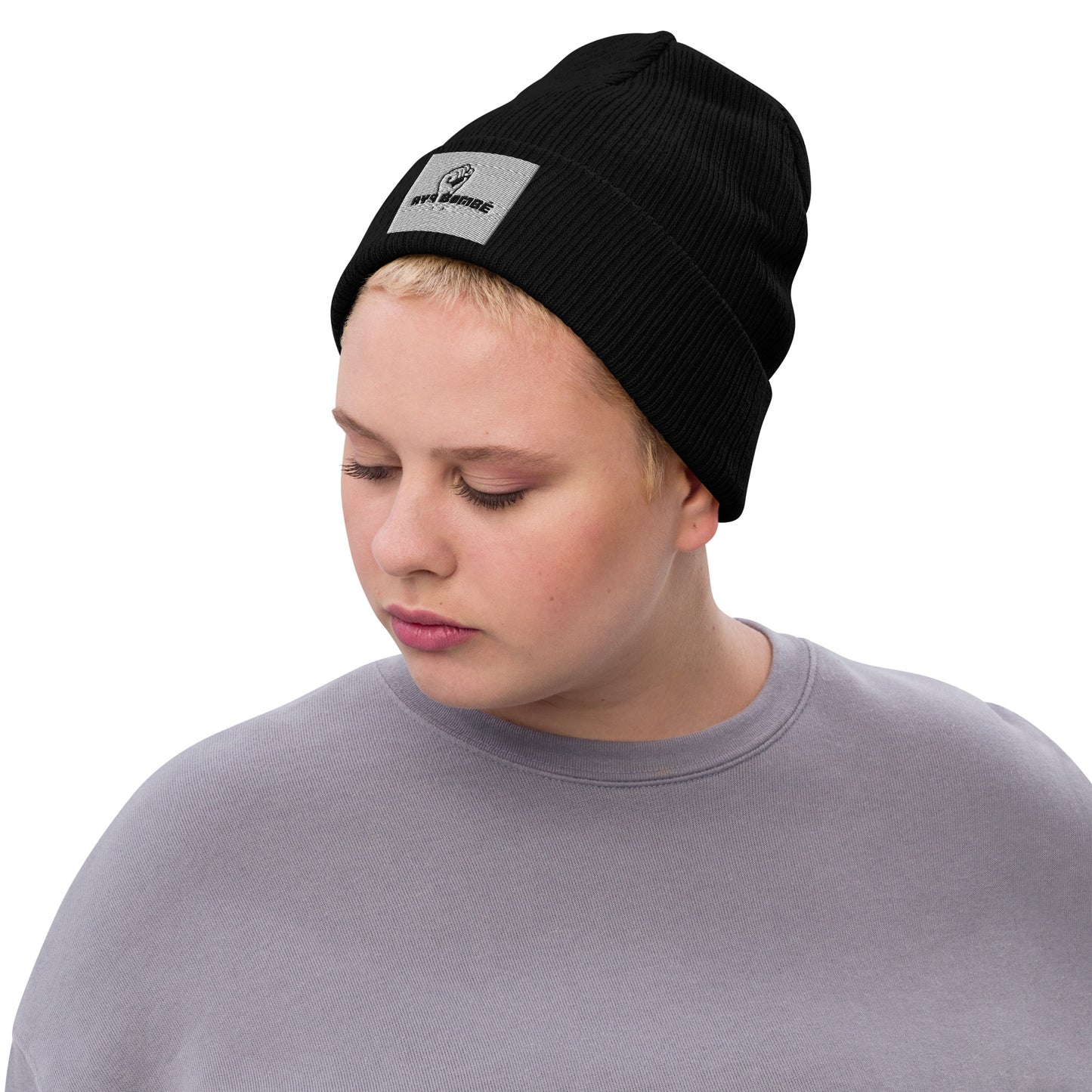 AYABOMBE Ribbed knit beanie