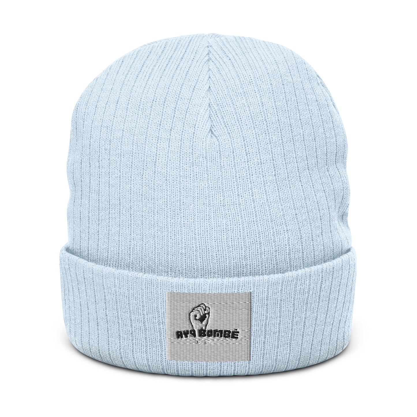 AYABOMBE Ribbed knit beanie