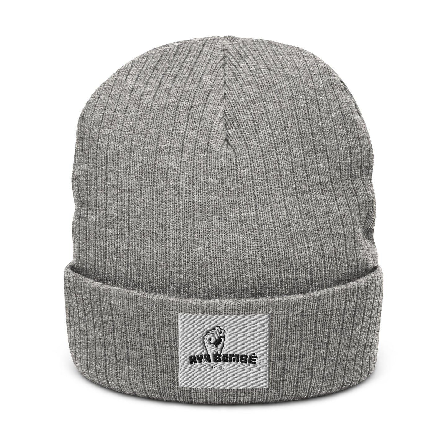 AYABOMBE Ribbed knit beanie