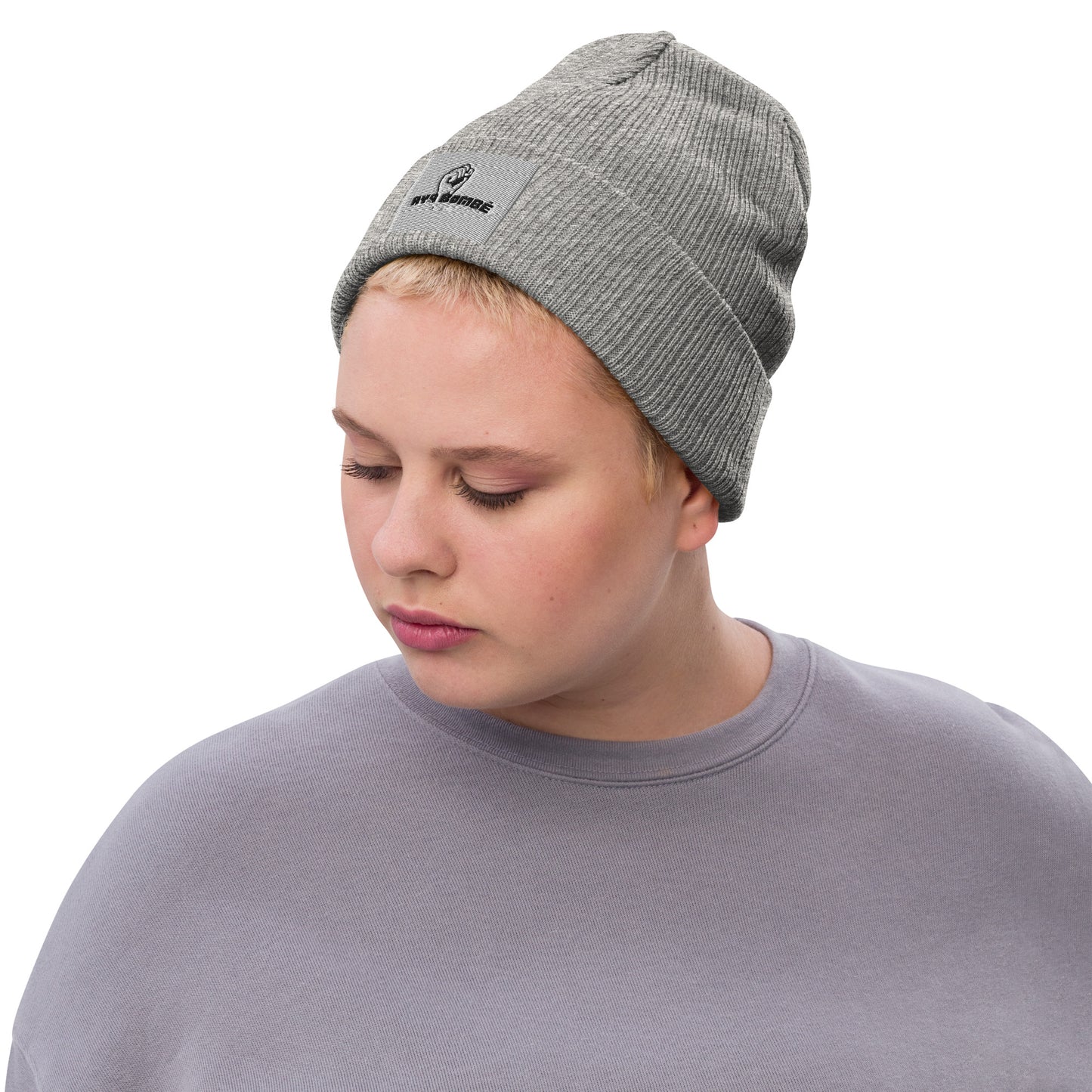 AYABOMBE Ribbed knit beanie