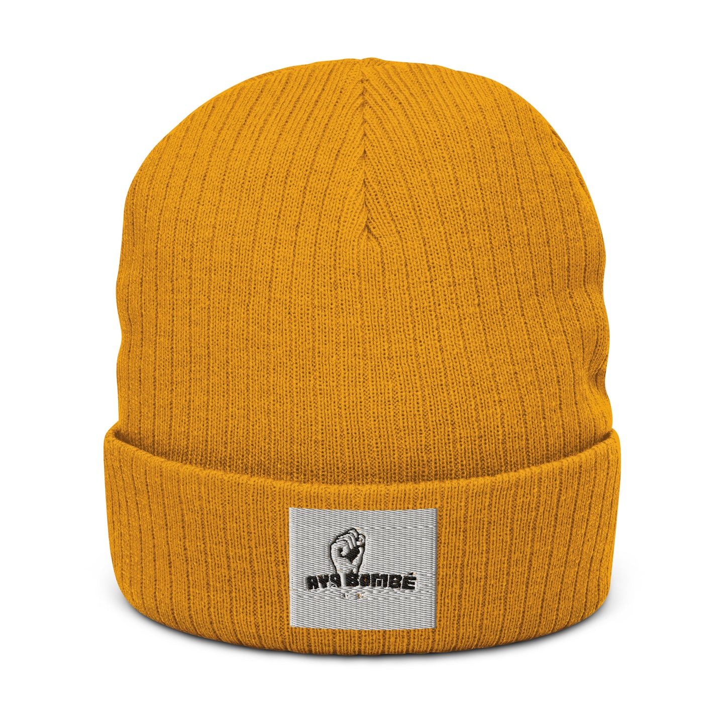 AYABOMBE Ribbed knit beanie