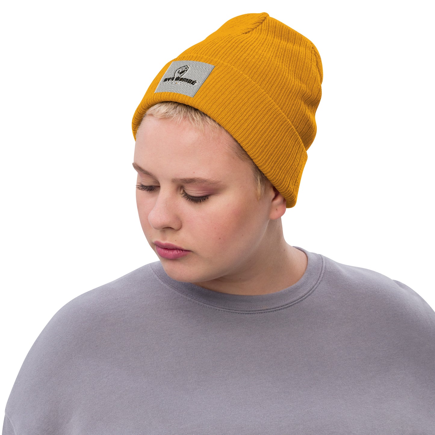 AYABOMBE Ribbed knit beanie