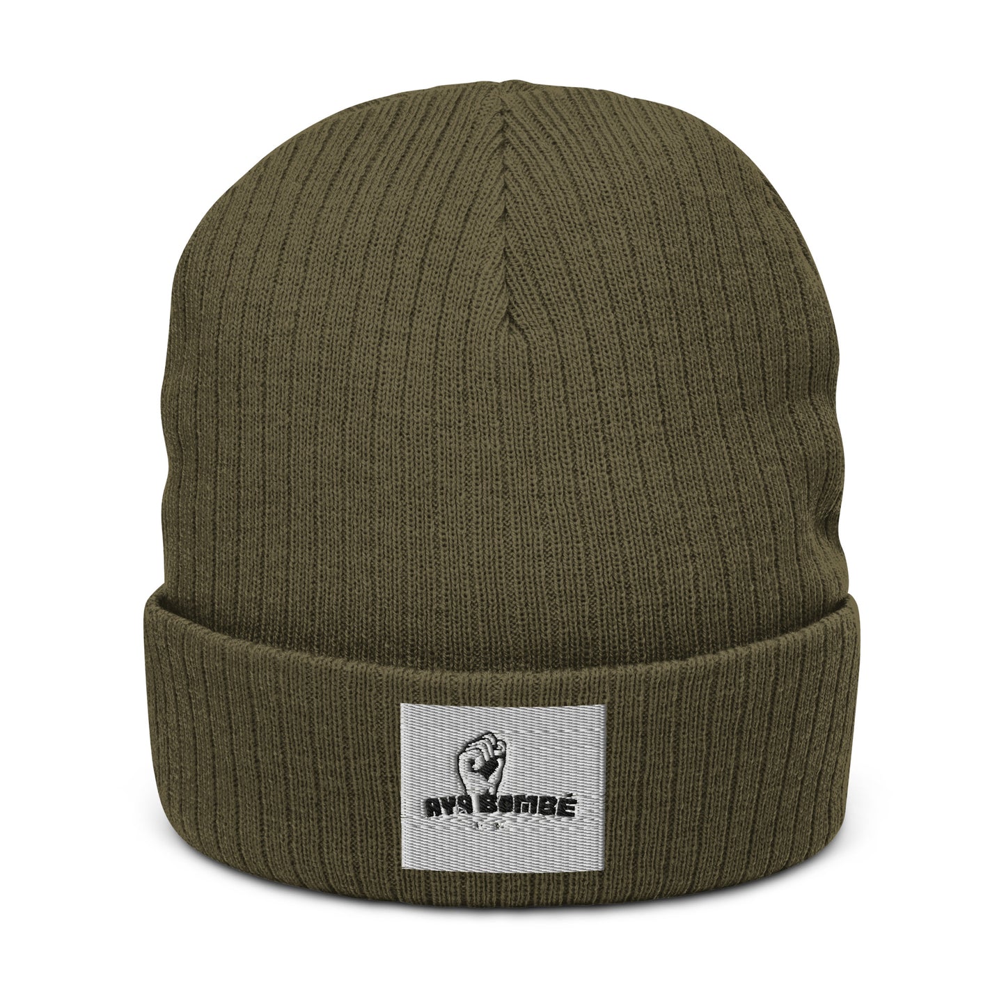 AYABOMBE Ribbed knit beanie