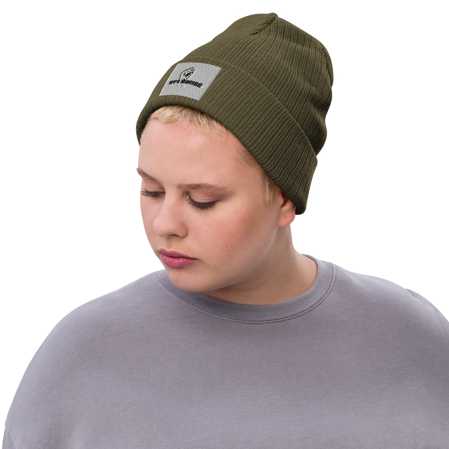 AYABOMBE Ribbed knit beanie